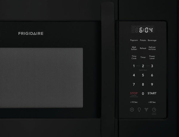 Frigidaire FMOS1846B 30 Inch Wide 1.8 Cu. Ft. 1500 Watt over the Range Microwave LED Lighting - Black5