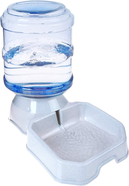Pet Water Dispenser Station - 1 Gal Replenish Pet Waterer for Dog Cat Animal Automatic Gravity Water Drinking Fountain Bottle Bowl Dish Stand1