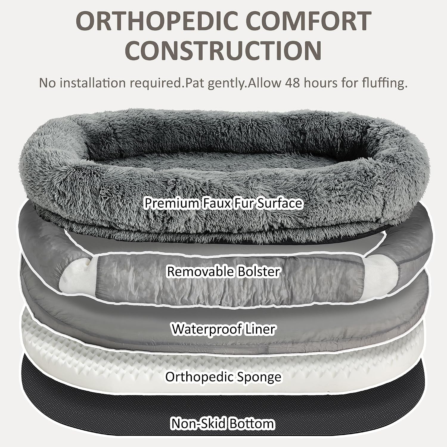 71-human-dog-bed-for-adult-giant-orthopedic-memory-foam-dog-sofa-bed-large-oversize-washable-faux-fur-pet-couch-with-plump-pillow-blanket-strap-dark-grey
