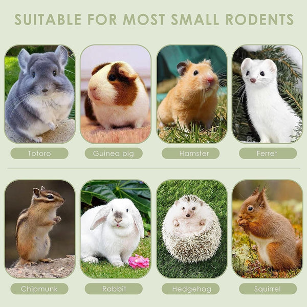 ERKOON Timothy Hay Sticks,Rabbit Chew Toys for Teeth Natural Molar Sticks Rabbits Treats for Bunnies, Chinchilla Guinea Pigs, Gerbil, Hamster (25 Pcs)7