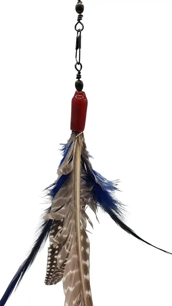 Gocat Da Bird Rod and Feather Cat Toy, Handmade in the USA (1 Bird)2