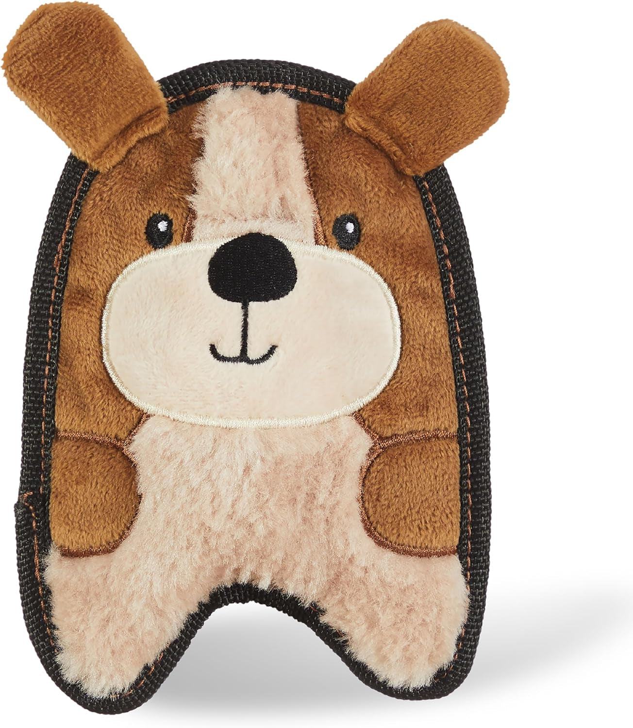 outward-hound-durablez-minis-squeaky-plush-dog-toy-no-stuffing-for-less-mess-interactive-tough-jumbo-squeaker-puppies-small-dogs-pig-6-8