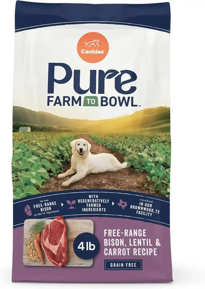 Canidae Pure Farm to Bowl Dry Dog Food - Balanced Nutrition for Adult Dogs - Limited Ingredient Formula - Grain, Wheat & Soy-Free - 22 Lb - Wild-Caught Salmon & Sweet Potato Recipe21