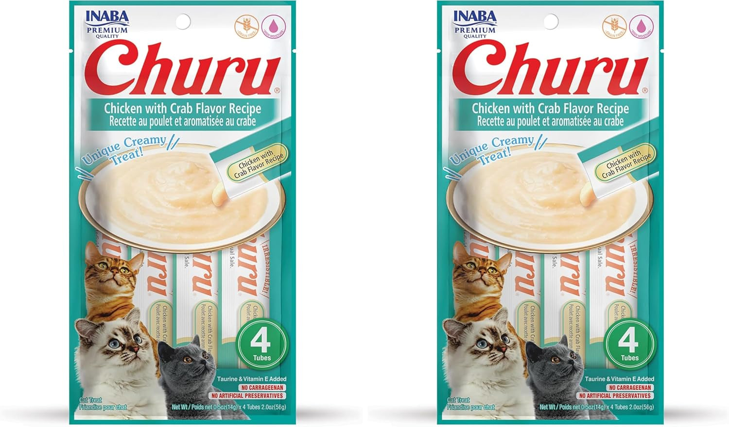 inaba-churu-cat-treats-grain-free-lickable-squeezable-creamy-puree-cat-treat-topper-with-vitamin-e-taurine-0-5-ounces-each-tube-4-tubes-tuna-with-salmon-recipe
