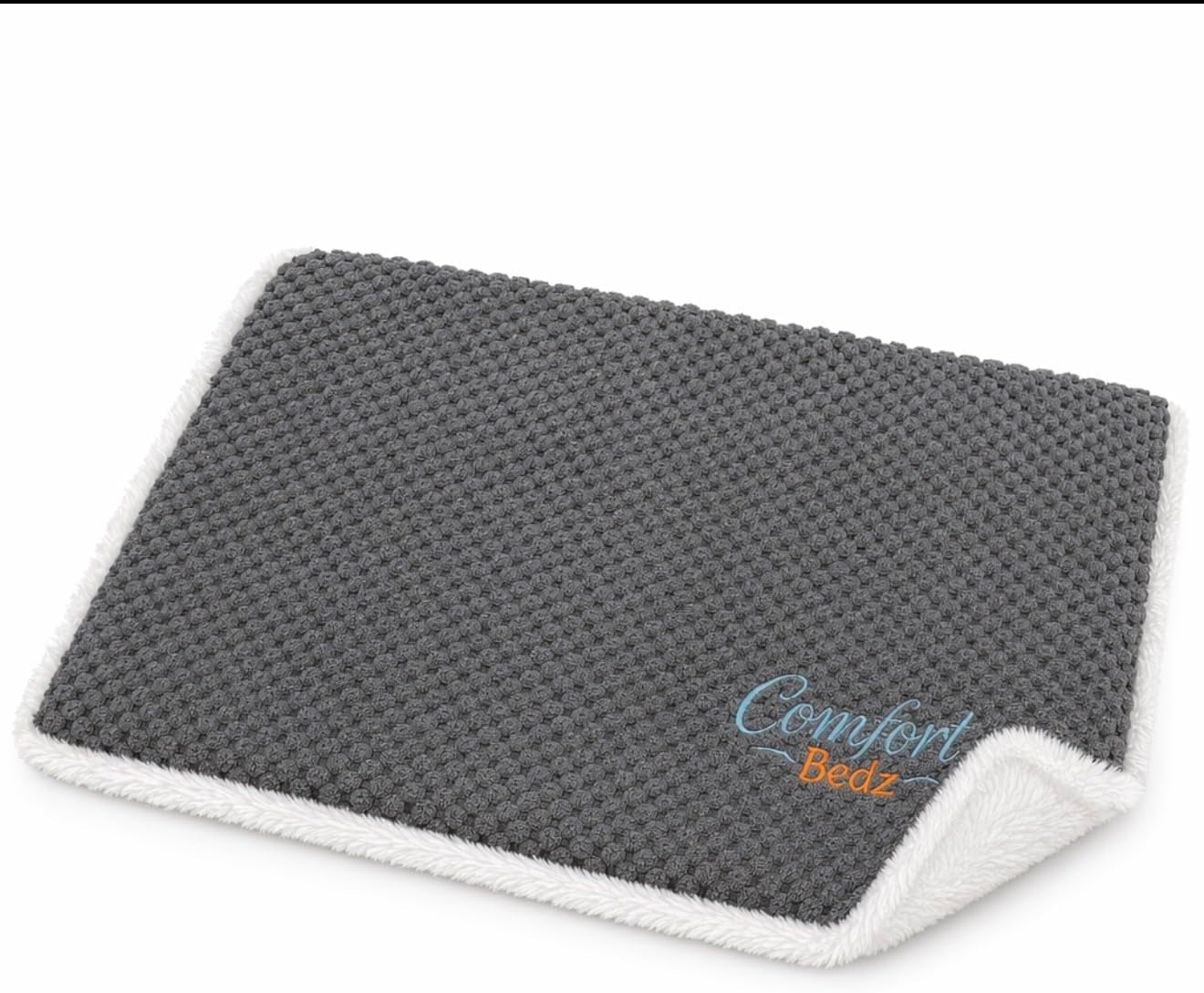 orthopedic-dog-and-cat-bed-plush-calming-pet-mat-gray-for-small-dogs-and-cats-50-cm