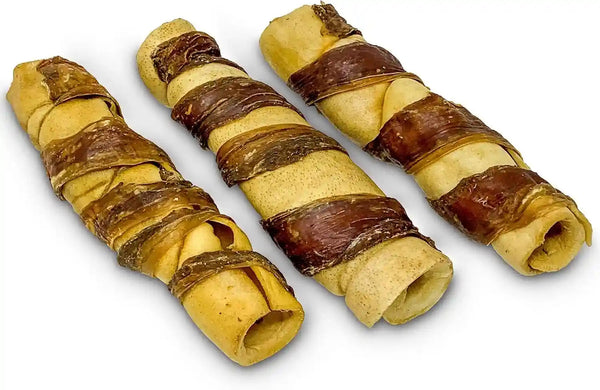 Wild Eats Water Buffalo Retriever Style Cheek Rolls Dog Chews, Pack of 5 | Long Lasting Treats and Bones for Aggressive Gnawing and Large Sized Breeds, Works as a Satisfying Substitute for Pig Ears11