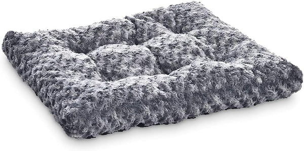 Amazon Basics Washable Cat and Dog Bed and Crate Pad, Indoor, Easy to Clean, 23" X 18" X 2.5", Gray8