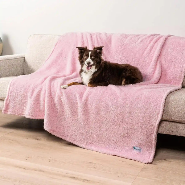 Petami Fluffy Waterproof Dog Blanket for Couch and Bed, Reversible Sherpa Pet Throw, Pee Proof Furniture Protector Sofa Cover, Washable Cat Blanket for Medium Large Dogs and Cats (Taupe Camel, 60X80)28