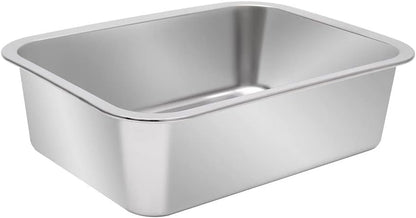 Kichwit 1.8 Gallons Large Dog Bowl, Stainless Steel Pan | Food Grade, Dishwasher Safe5