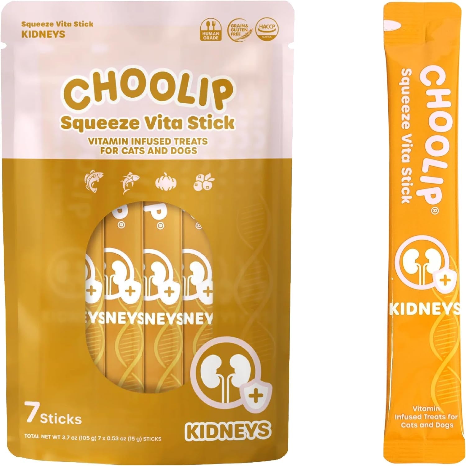 choolip-squeeze-vita-stick-lickable-cat-and-dog-treats-7-count-kidney-support-tuna-and-pollack-with-pumpkin-blueberry-and-omega-3-grain-free-vet-formulated
