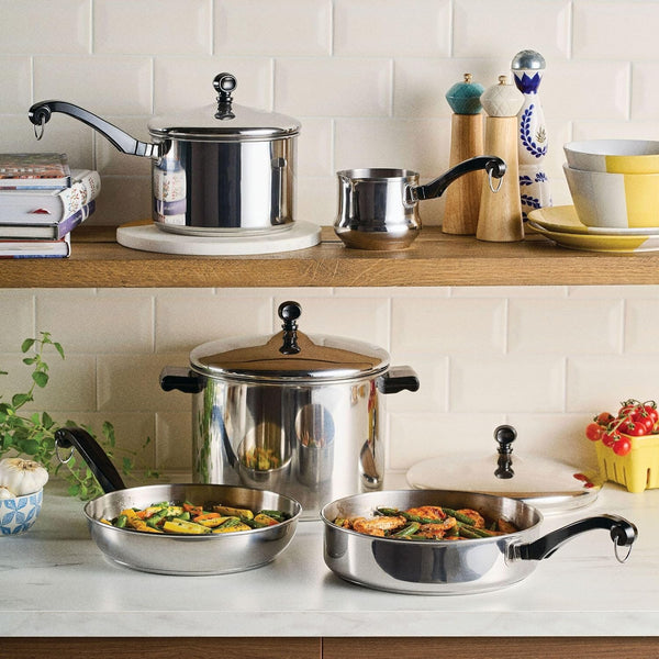 Classic Series Anniversary Edition Cookware Set, 8-Piece, Stainless Steel Pot and Pan Set2