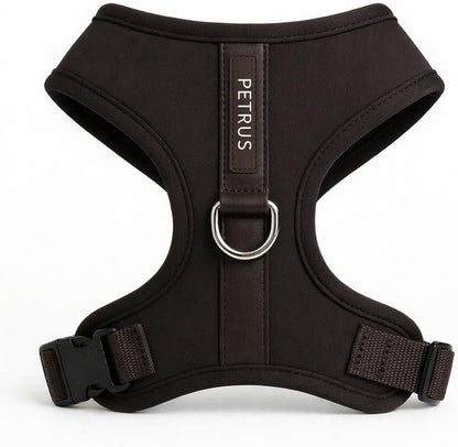 Premium No-Pull Dog Harness Soft Neoprene & Breathable Mesh Vest with Front & Back Clip D-Rings Adjustable Lightweight Walking Harness for Puppies, Small & Medium Dogs (Bronze Brown Gold, M)16
