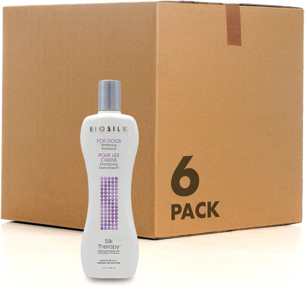 Biosilk Silk Therapy Whitening Dog Shampoo, Brightening Pet Shampoo with Silk Protein for White and Light Colored Coats, Enhances Shine and Softness, Ph Balanced Dog Wash, 12 Fl Oz | Brightening Formula with Silk Protein Enhances Shine and Softness for White and Light Coats7