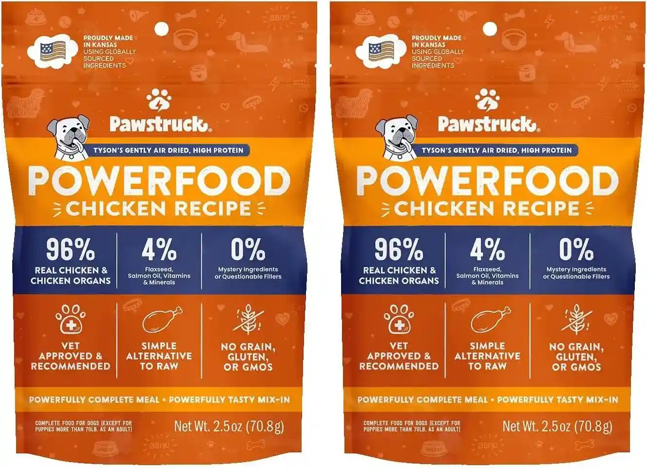 pawstruck-air-dried-dog-food-with-real-beef-grain-free-made-in-usa-non-gmo-vet-recommended-high-protein-limited-ingredient-full-feed-for-all-breeds-ages-2lb-bag