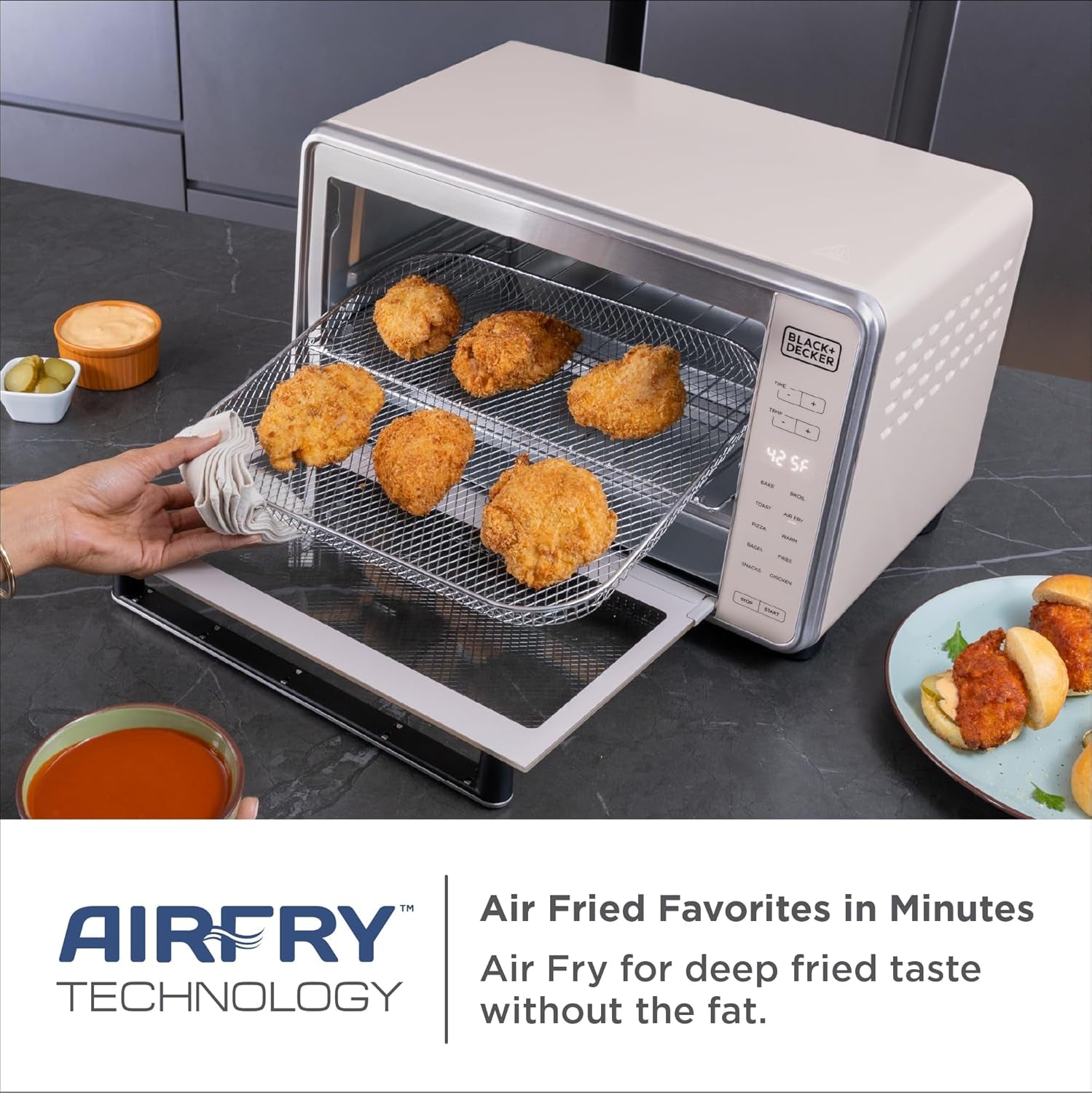 black-decker-crisp-n-bake-pro-6-slice-digital-air-fry-oven-10-cooking-functions-air-fry-fits-12-inch-pizza-digital-controls-and-ceramic-accessories-for-easy-cooking