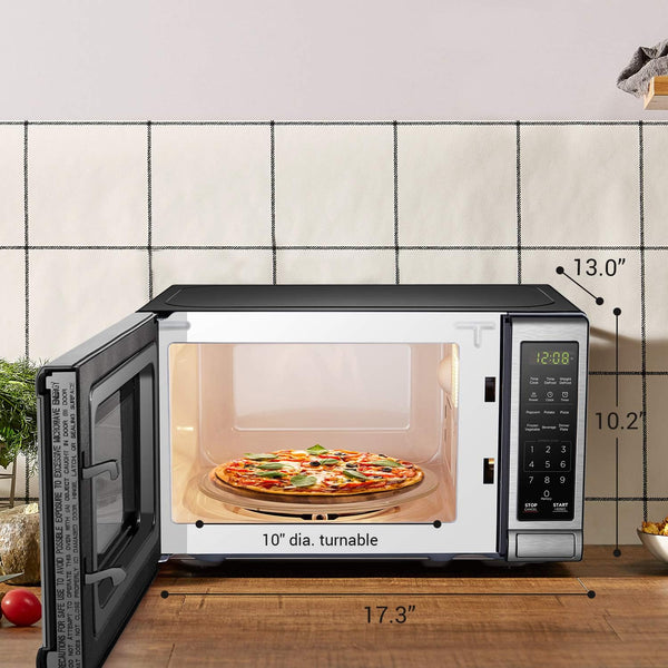 BLACK+DECKER Countertop Microwave Oven, 0.7 Cu.Ft, 700W, Stainless Steel5
