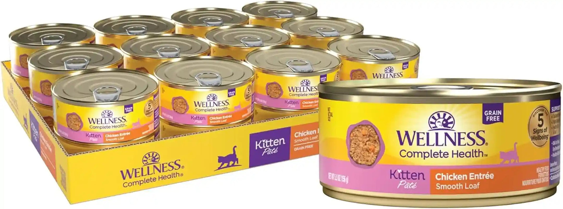 wellness-complete-health-pate-variety-pack-kitten-canned-wet-cat-food-natural-protein-rich-grain-free-whitefish-and-chicken-recipes-3-oz-pack-of-12-cans