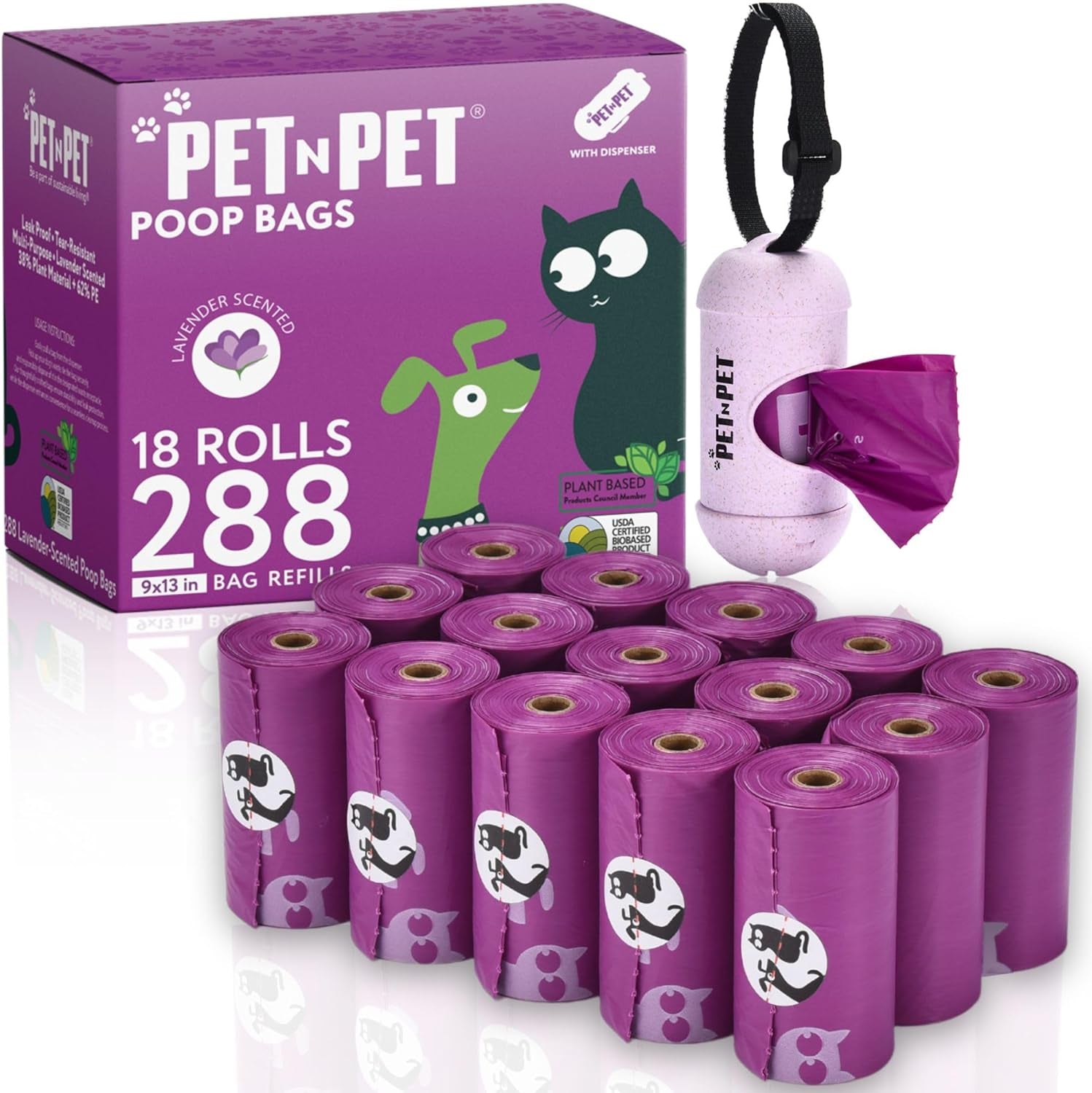 pet-n-pet-poop-bags-for-dogs-288-count-dog-waste-bags-lavender-scented