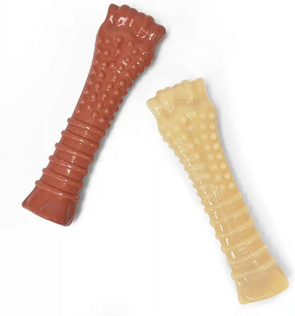 Nylabone Original Bone Power Chew Toys for Dogs, Durable & Tough Dog Toys for Aggressive Chewers, Long Lasting Chicken, Bacon, and Peanut Butter Flavor, Small - up to 25 Lbs, 1 Count | Peanut Butter, Chicken, and Bacon Flavor, Durable Dog Toys for Aggressive Chewers, Helps Clean Teeth, for Dogs up to 25 Lbs21