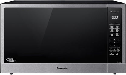 Panasonic NN-SN98JS Microwave Oven Stainless Steel Countertop/Built-In with Inverter Technology and Genius Sensor, 2.2 Cubic Foot, Stainless Steel1
