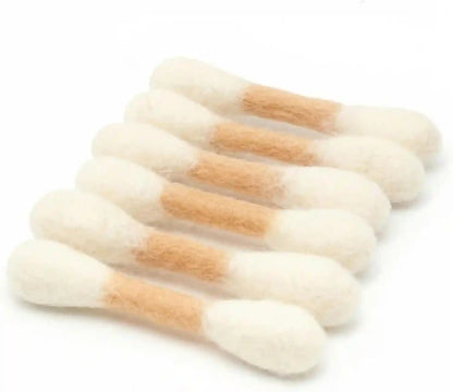 Glaciart One Swabs Cat Toys with Catnip - 6 Pk | Durable for Chew, Cute Cat Toys Interactive Kitty for Boredom, Exercise, & Play | Filled W/Organic Catnip for Anxiety & as Digestive Aid | Gift Idea20