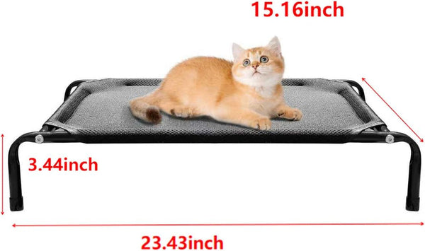 Newly Upgraded Elevated Cat Beds for Indoor - Washable Material, Comfortable Elevated Design for Cats, Ideal for Indoor Use to Keep Pets Cool and Cozy, Suitable for Small and Medium-Sized Cats5
