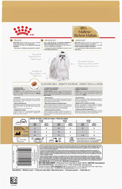 ROYAL CANIN Breed Health Nutrition Maltese Adult Dry Dog Food, 2.5 Lb Bag12
