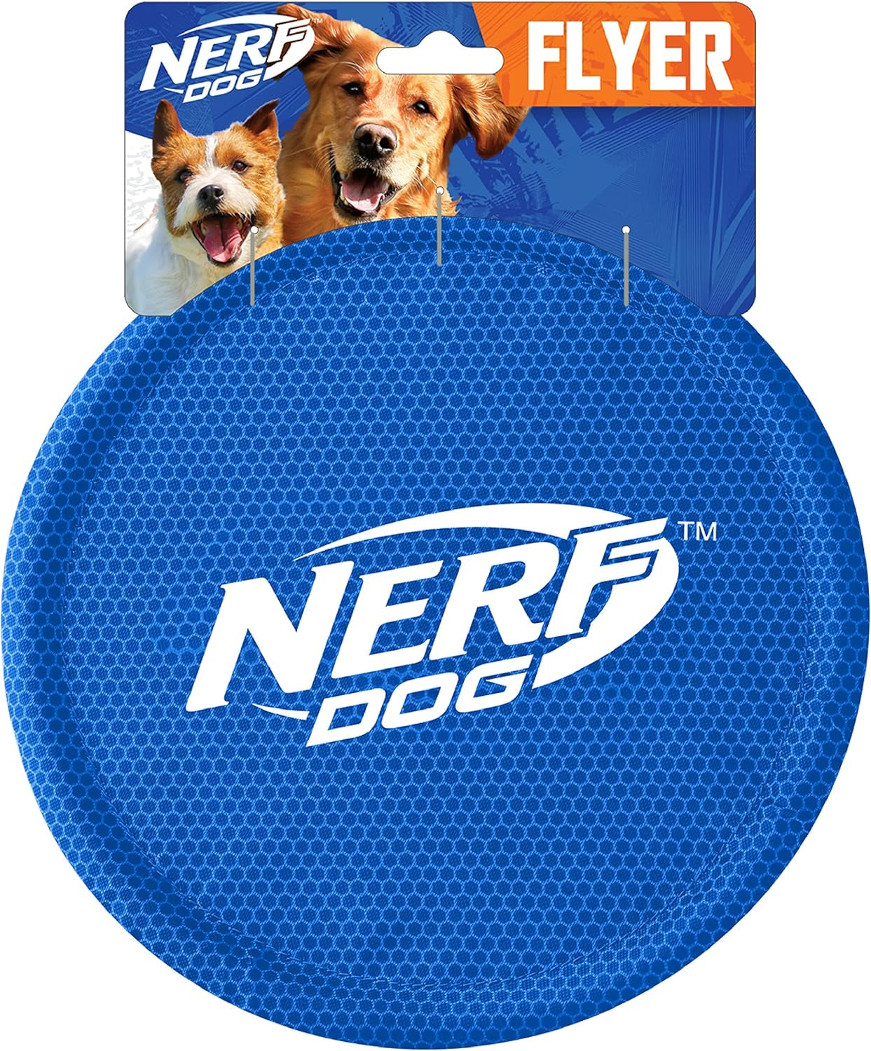 nerf-dog-nylon-flyer-dog-toy-flying-disc-lightweight-durable-and-water-resistant-great-for-beach-and-pool-9-inch-diameter-for-medium-large-breeds-single-unit-red