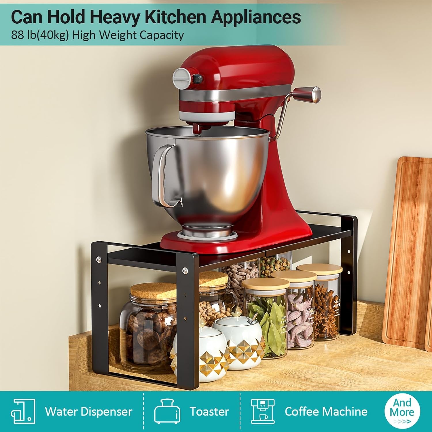 2-pack-expandable-cabinet-organizer-shelves-88lbs-high-weight-capacity-stackable-heavy-duty-metal-storage-rack-adjustable-cabinet-shelf-for-kitchen-pantry-cupboard-under-sink-black