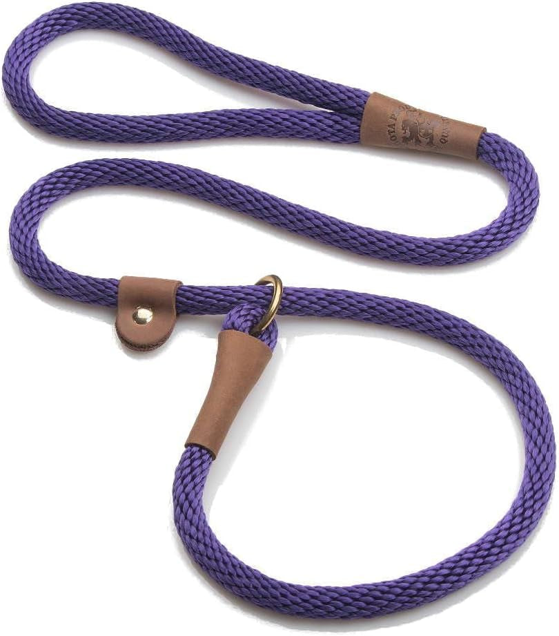 mendota-pet-slip-leash-dog-lead-and-collar-combo-made-in-the-usa-mocha-3-8-in-x-6-ft-for-small-medium-breeds