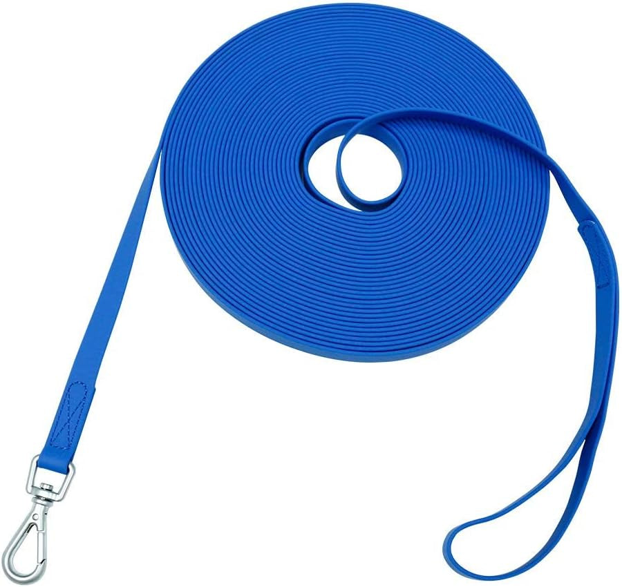 waterproof-dog-training-leash-50ft-30ft-15ft-10ft-5ft-heavy-duty-recall-long-lead-for-large-medium-small-dogs-30ft-orange