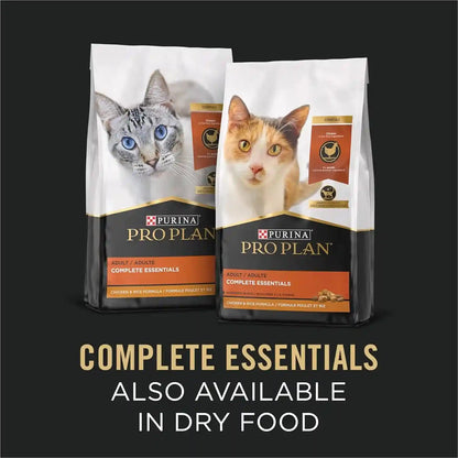 Purina Pro Plan High Protein Cat Food Gravy, White Meat Chicken and Vegetable Entree - (Pack of 24) 3 Oz. Pull-Top Cans6