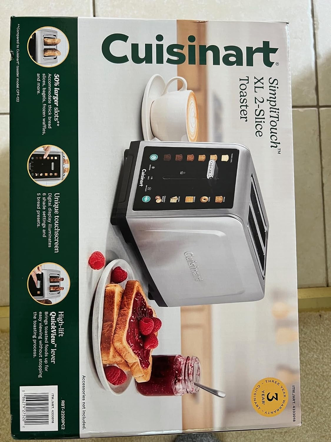 simplitouch™-xl-2-slice-toaster-touchscreen-display-50-larger-slots
