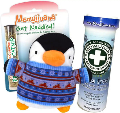 Meowijuana Winter Lift Catnip Blend | High-Potency, Hand-Harvested | Organic Hand-Harvested North American Catnip Blend for Cats; Fine-Ground for Toys, Beds & Scratchers; Play or Calm16
