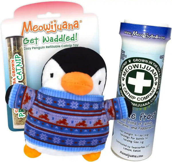 Meowijuana Winter Lift Catnip Blend | High-Potency, Hand-Harvested | Organic Hand-Harvested North American Catnip Blend for Cats; Fine-Ground for Toys, Beds & Scratchers; Play or Calm16