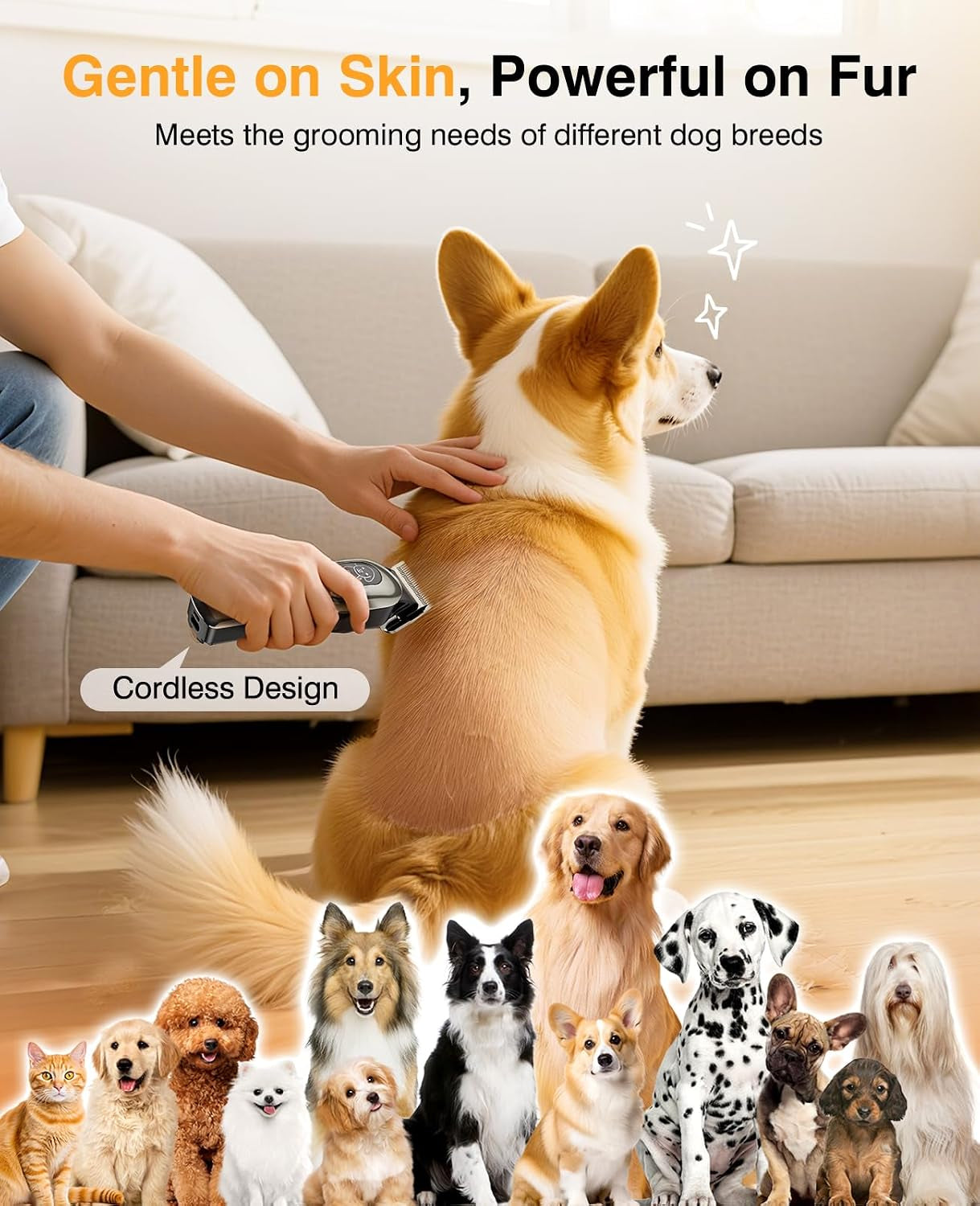 dog-clippers-for-grooming-dog-grooming-kit-for-heavy-thick-hair-low-noise-cordless-pet-hair-trimmer-with-stainless-steel-blade-professional-rechargeable-hair-trimmer-for-dogs-and-cats-sliver