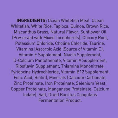 Squarepet Veterinarian Formulated Solutions Low Fat Content Lean Whitefish, Highly Digestible, Dry Dog Food 4.4Lbs6