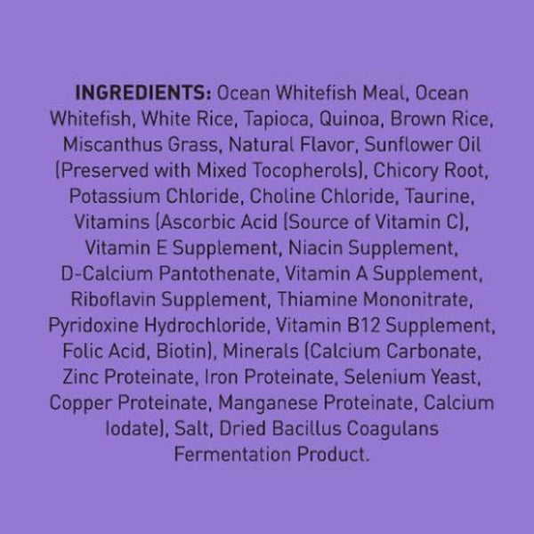 Squarepet Veterinarian Formulated Solutions Low Fat Content Lean Whitefish, Highly Digestible, Dry Dog Food 4.4Lbs6