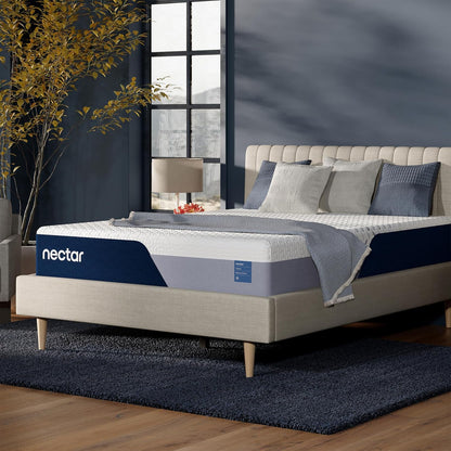 Nectar 12” Memory Foam Mattress, Queen, Medium Firm, 1-Year Trial | Contouring Memory Foam, Cooling Top Layer, Back Pain & Pressure Relief, Mattress in a Box, 365-Night Trial & Forever Warranty1