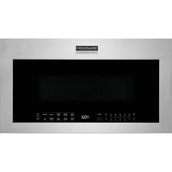 Professional 30 In. 1.9 Cu. Ft. Over-The-Range Microwave in Stainless Steel with Vent and Air Fry1