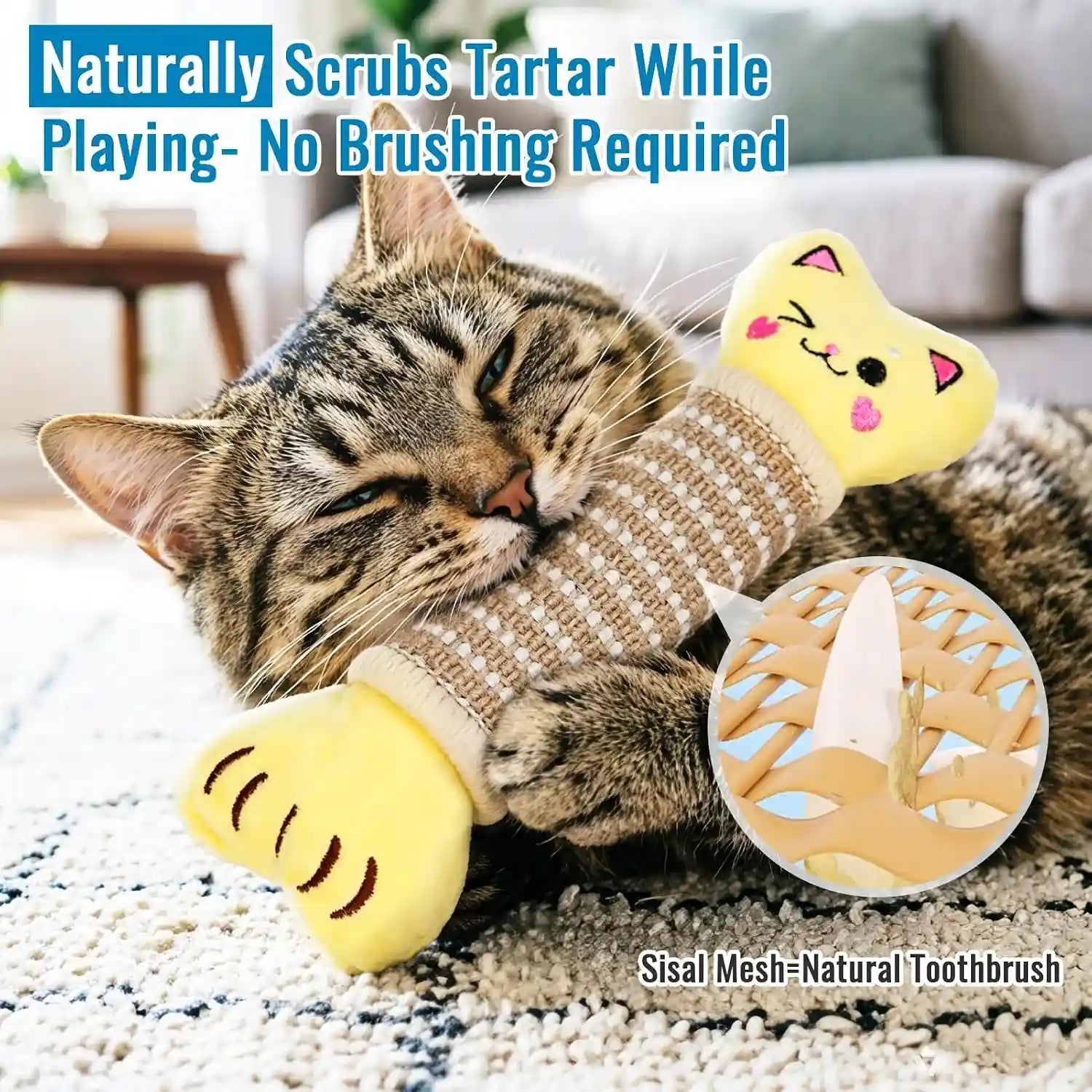 ennokey-catnip-cat-toys-pillows-for-indoor-kitten-kicker-chew-9-45-inches-crinkle-sound-durable-soft-sisal-material-safe-teeth-cleaning-interactive-fun
