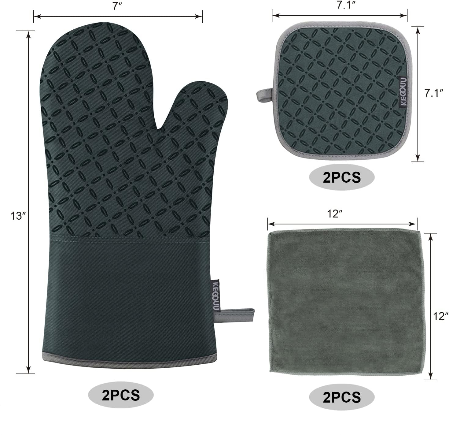 oven-mitts-and-pot-holders-6pcs-set-kitchen-oven-glove-high-heat-resistant-500-degree-extra-long-oven-mitts-and-potholder-with-non-slip-silicone-surface-for-cooking-deep-green