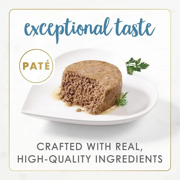Purina Fancy Feast Grain Free Wet Cat Food Pate Gourmet Naturals Trout and Tuna Recipe - (Pack of 12) 3 Oz. Cans2