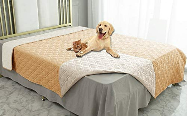 Ameritex Waterproof Dog Bed Cover Pet Blanket for Furniture Bed Couch Sofa Reversible116