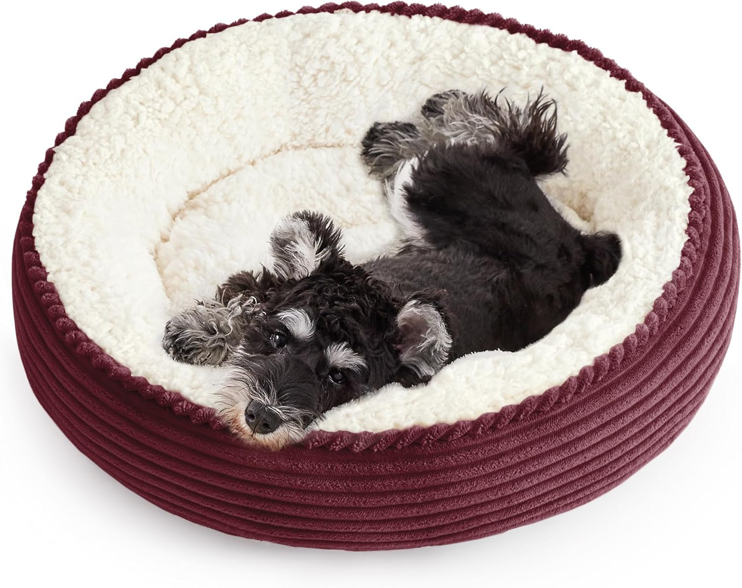 loves-cabin-round-donut-cat-and-dog-cushion-bed-20in-bed-for-cats-or-small-dogs-anti-slip-water-resistant-bottom-super-soft-durable-fabric-pet-beds-washable-luxury-cat-dog-bed-gray