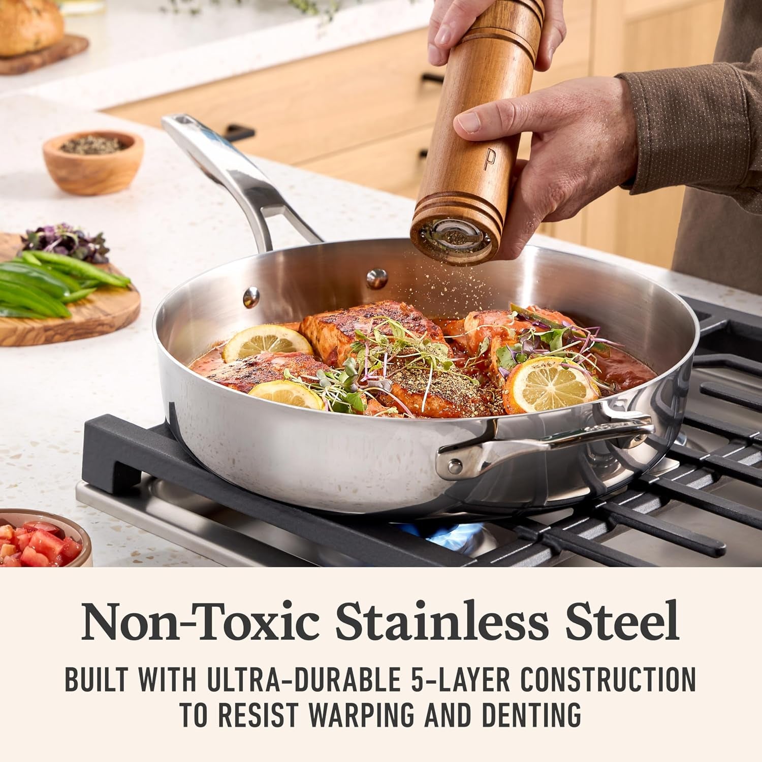 calphalon-premier-polished-5-ply-stainless-steel-cookware-set-w-turbo-heat-tech-6-piece-includes-frying-pans-pots-and-pans-set-induction-oven-safe-500f-pfoa-free-polished-stainless-silver