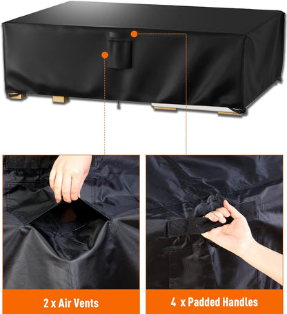 Patio Furniture Covers, Outdoor Furniture Cover Waterproof, General Purpose, outside Table and Chair Covers, Heavy Duty 600D (108 Inch L X 82 Inch W X 27.9 Inch H)3