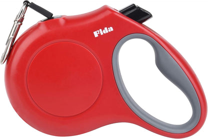 Fida Retractable Dog Leash, 16 Ft Dog Walking Leash for Small Dogs up to 26 Lbs, 360° Tangle Free, Black18