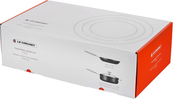 Le Creuset Toughened Non-Stick PRO Cookware Set, 3 Pc. | 10" Fry Pan, 4.25 Qt. Saute Pan with Lid4