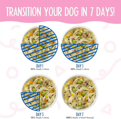 Weruva Meals 'N More Natural Wet Dog Food, Belly Belly Nice! Digestive Support Variety Pack, 3.5Oz Cup (Pack of 10)10